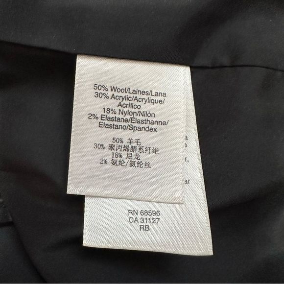 DKNY Fuchsia pink wool blend blazer size 8 - Picture 7 of 8